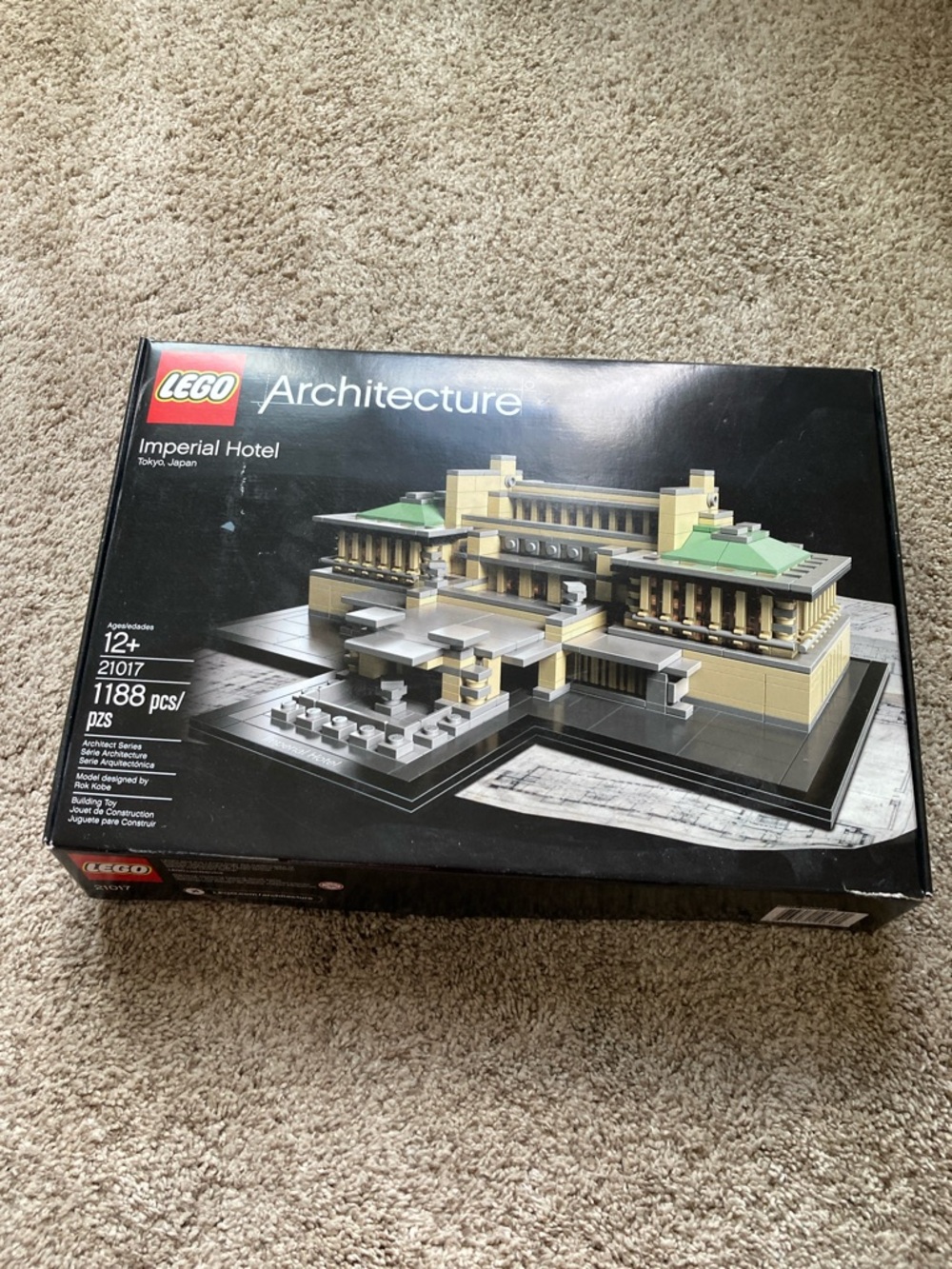 Lego architecture imperial Hotel, Tokyo Japan